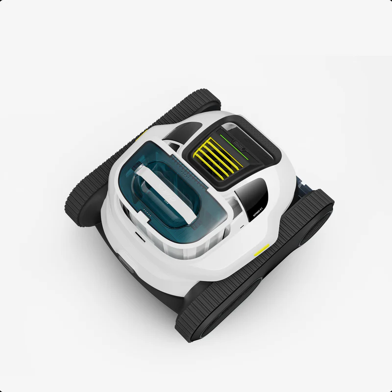 Murraad robotic pool cleaner in a pool